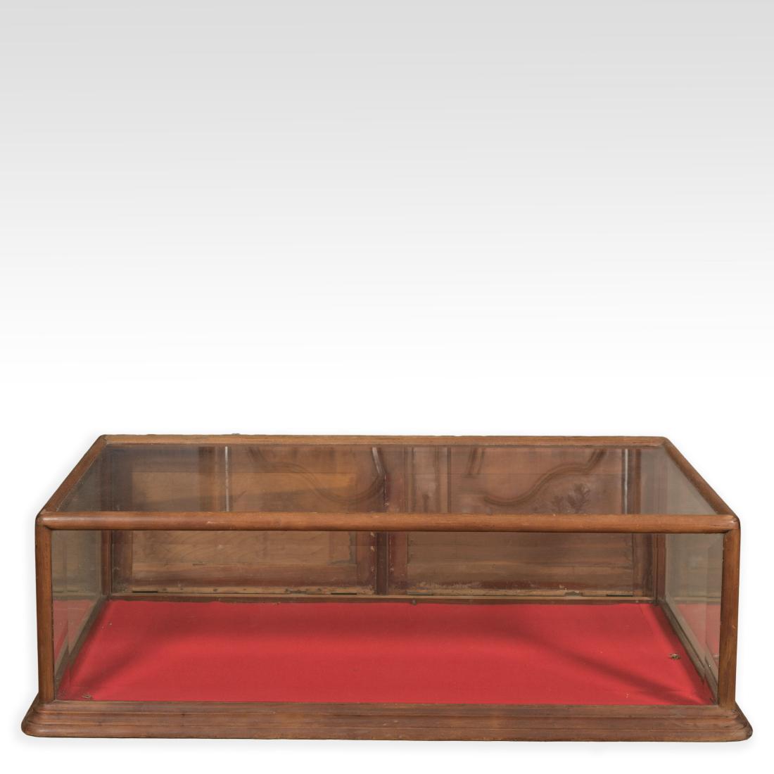 Mahogany Beveled Glass Display Case (1 of 3)