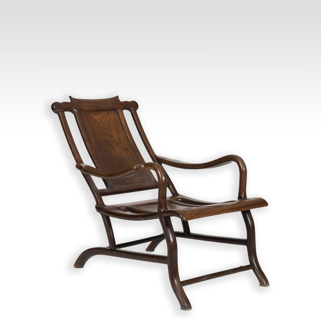 Chinese Yew Wood Plantation Chair (1 of 6)