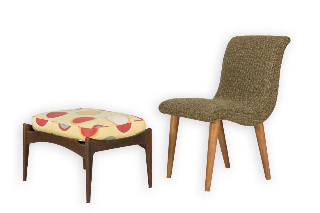 McCobb Chair and Selig Stool (1 of 5)