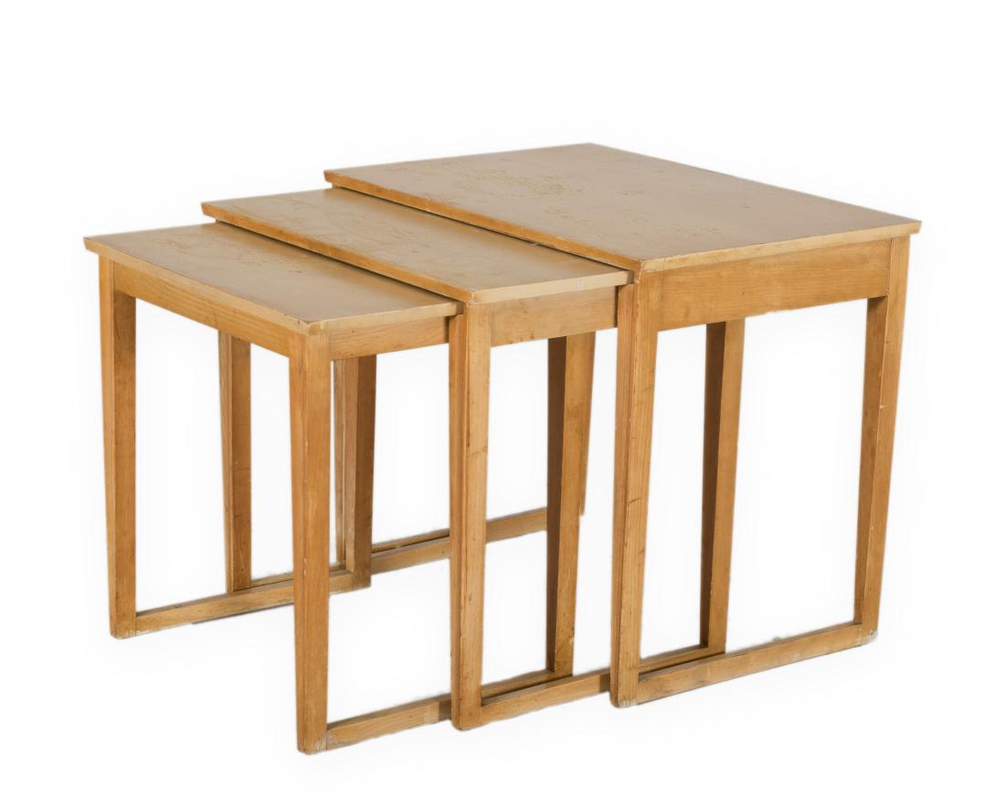 Paul Frankl Attributed Nesting Tables (1 of 4)