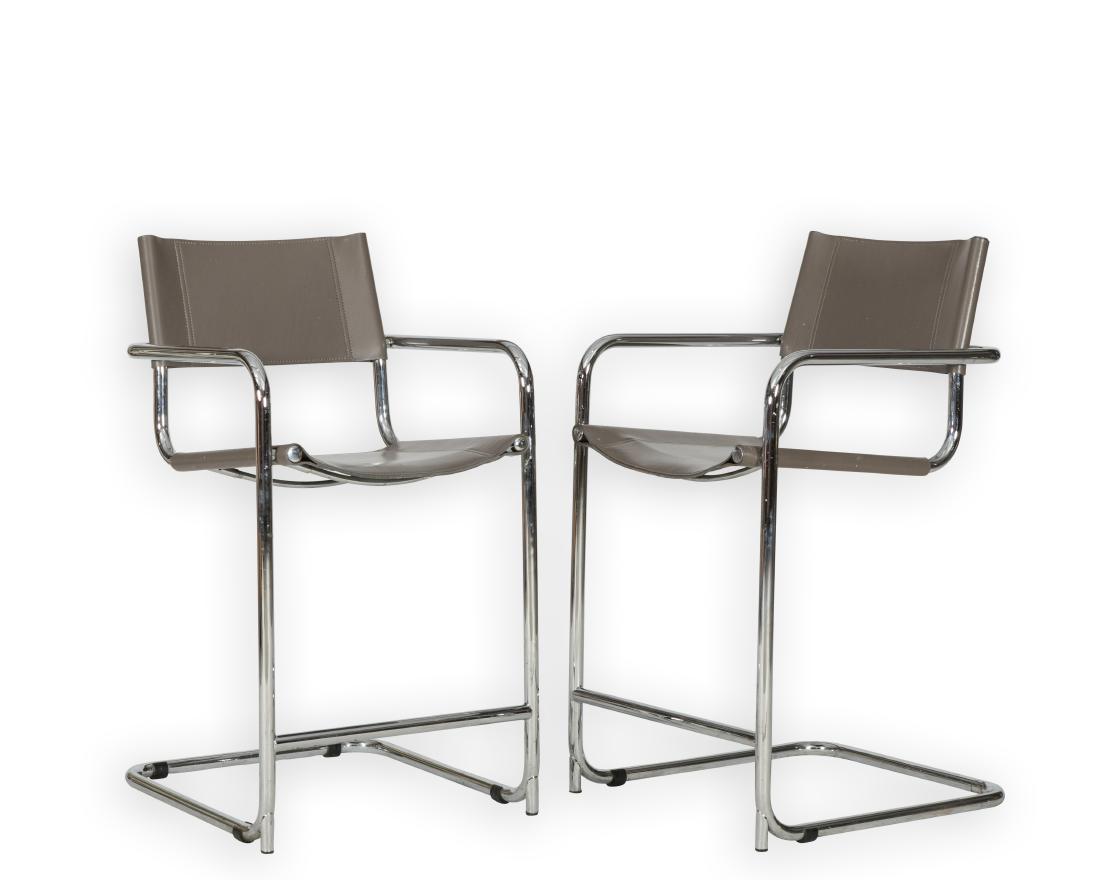 Pair Bauhaus Style Stools (1 of 4)