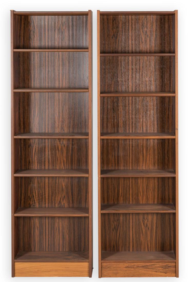 Pair Danish Rosewood Bookcases (1 of 5)