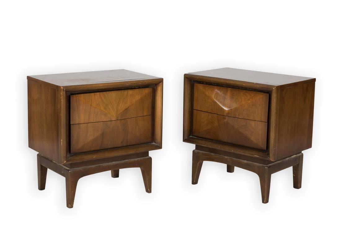 Pair United Furniture Nightstands - After Kagan (1 of 4)