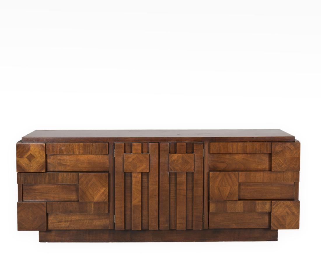Lane Altavista Brutalist Style Credenza Chest May 25 2017