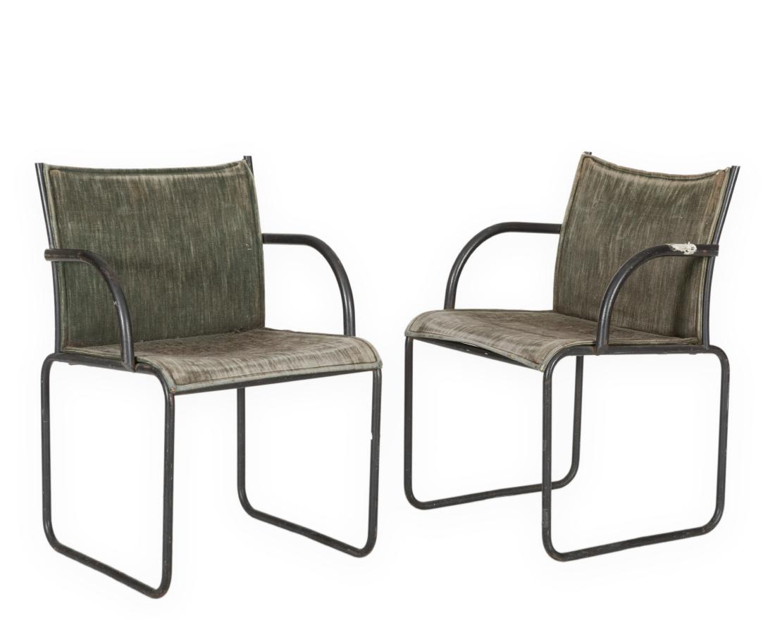 Richard Schultz for Knoll - Pair Chairs - Signed (1 of 6)
