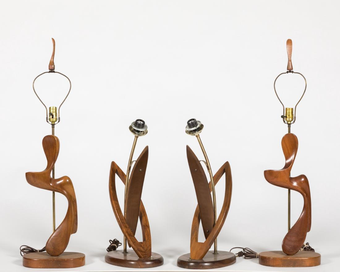 Two Pairs of  Danish Style Lamps (1 of 4)