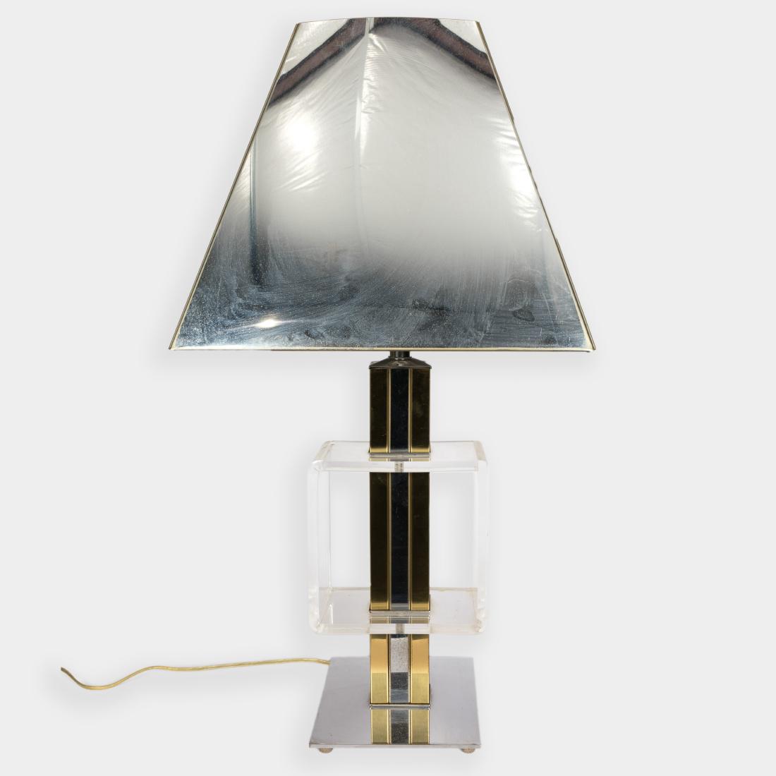 Charles Hollis Jones Lamp with Chrome Shade (1 of 3)