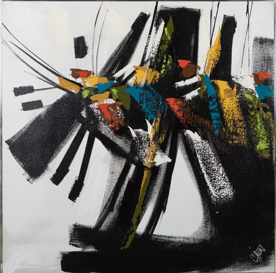 Franz Kline Style Painting (1 of 3)
