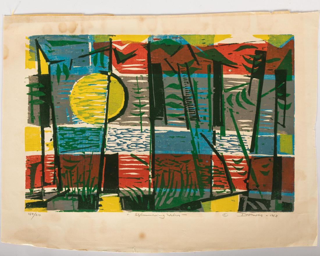 Werner Drewes - Signed Woodcut (1 of 7)