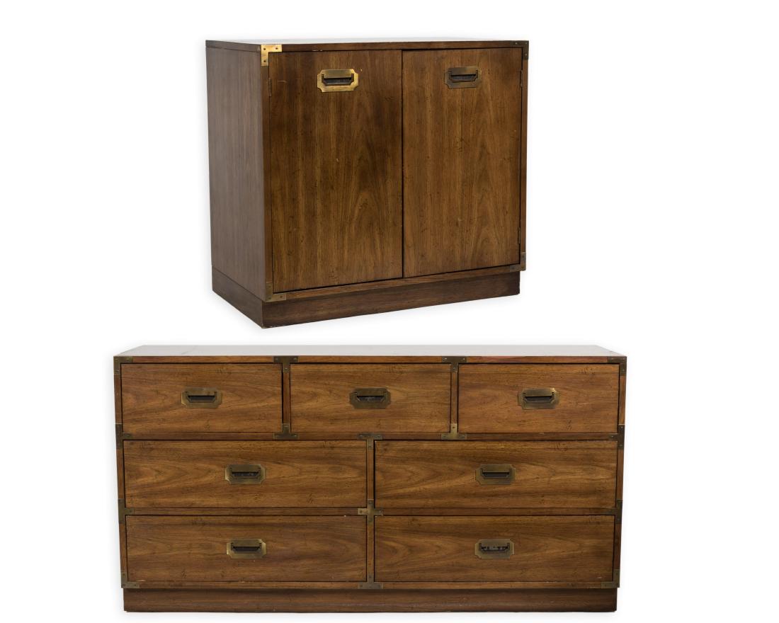 Bernhardt Campaign Dresser And Chest Jun 29 2017 Regency