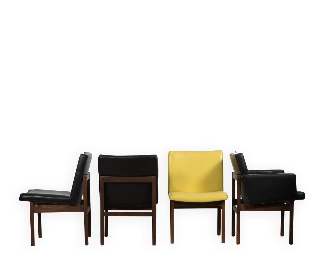 Four Jens Risom Style Chairs (1 of 4)