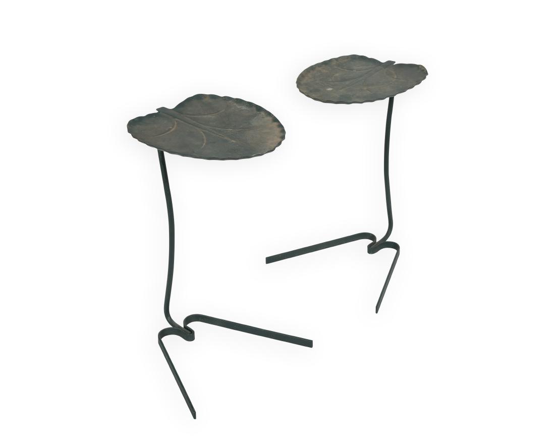 Pair Salterini Lily Pad Tables (1 of 3)