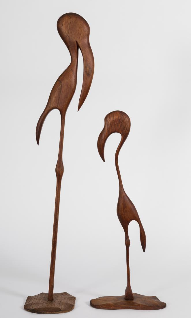 HAJ Denmark Teak Storks - Signed (1 of 4)