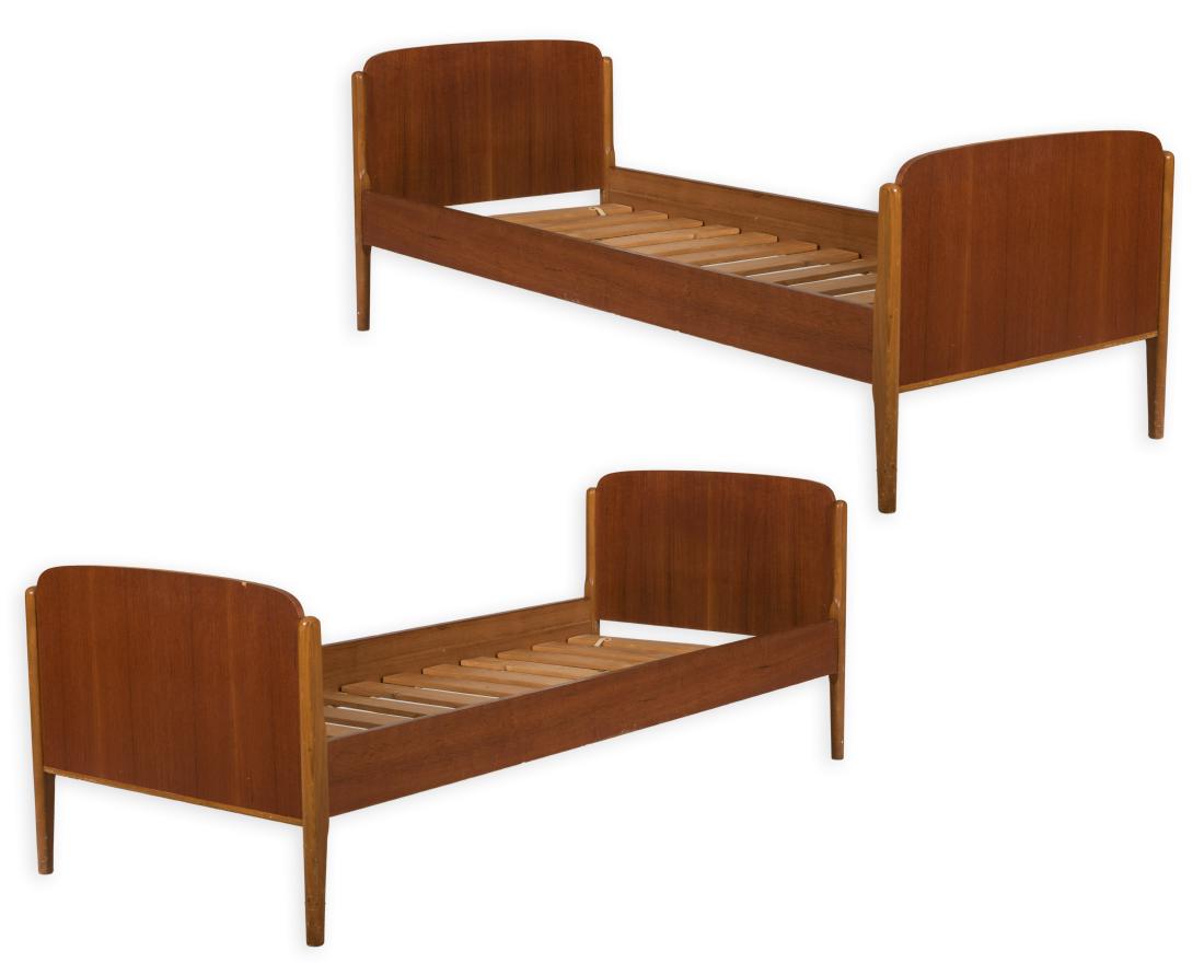 Pair Danish Twin Beds (1 of 5)