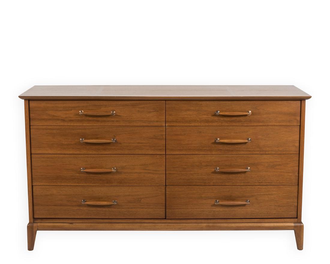 Heritage Henredon Walnut Double Dresser (1 of 5)