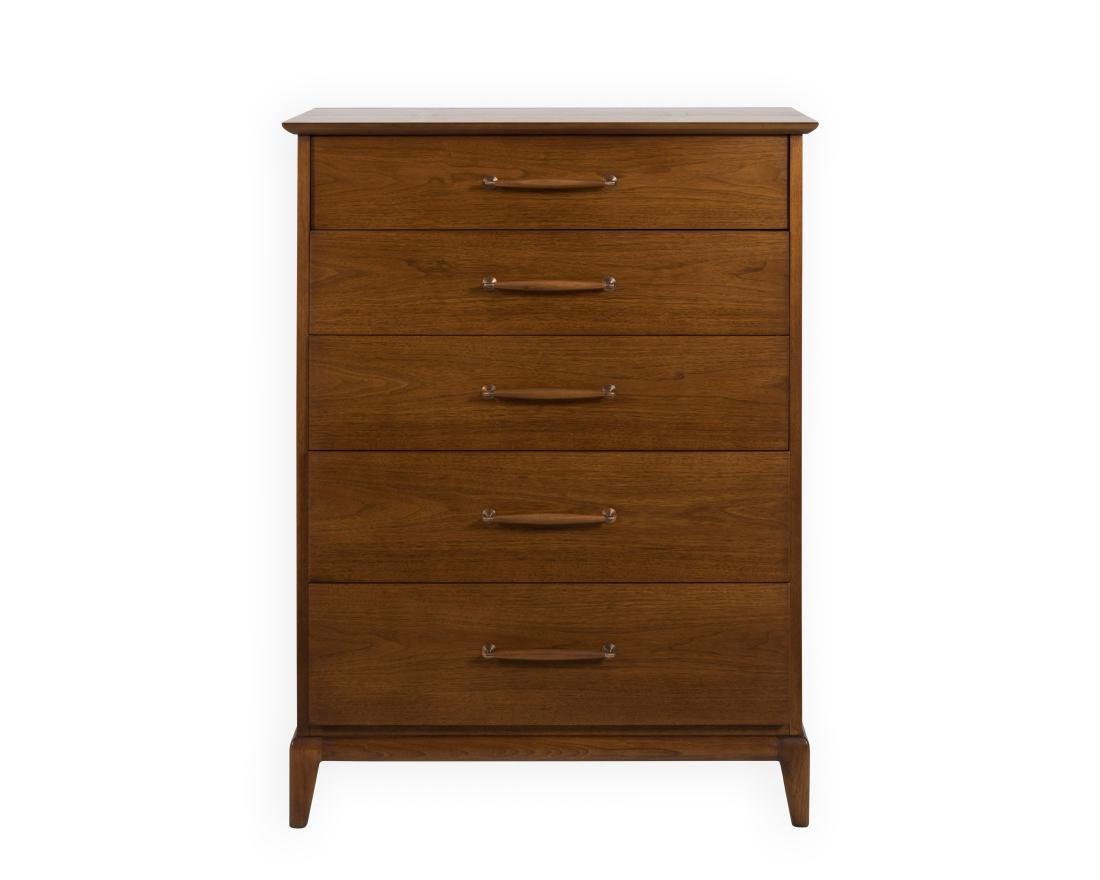 Heritage Henredon Walnut High Chest (1 of 5)