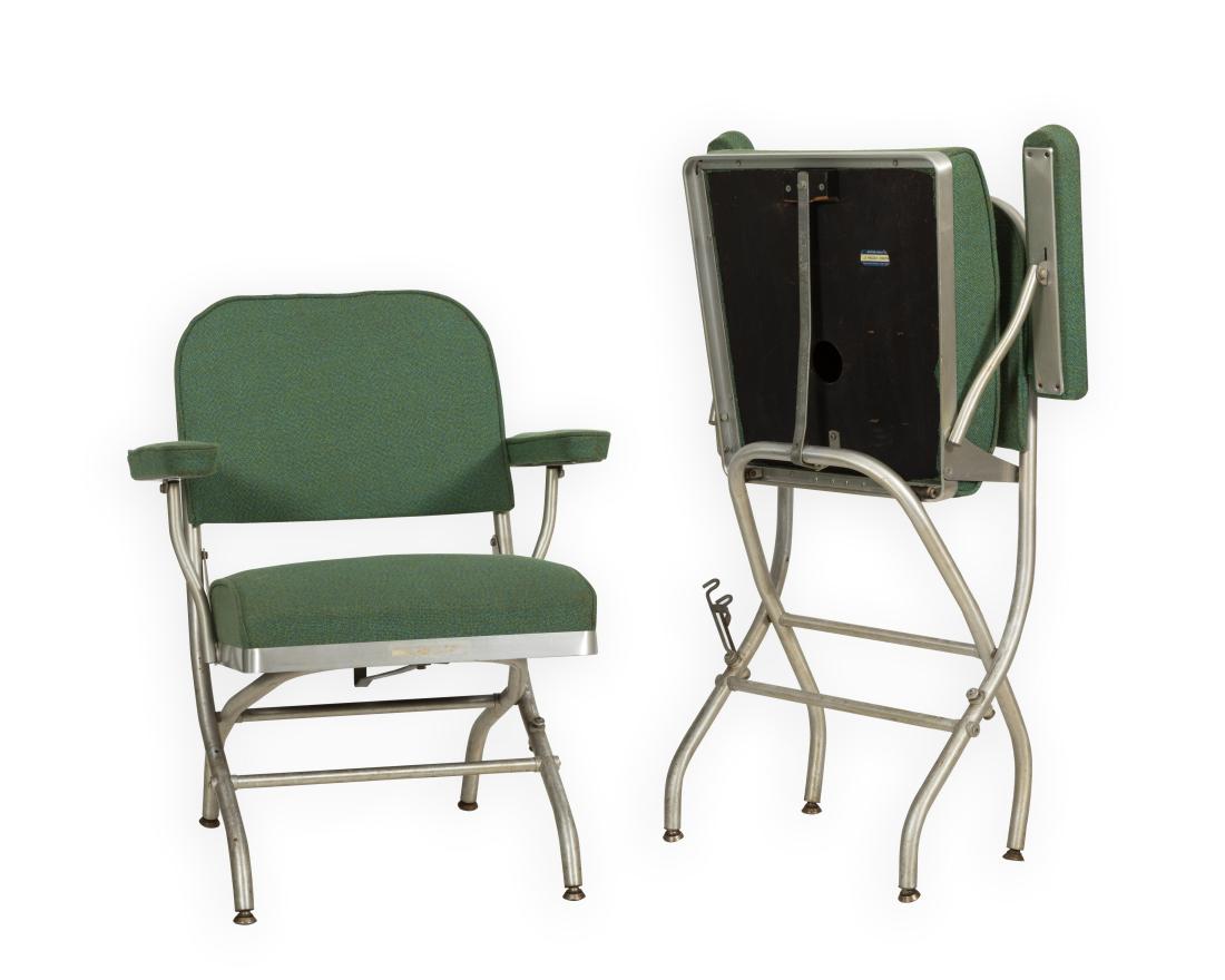 Pair Warren McArthur Folding Chairs (1 of 2)
