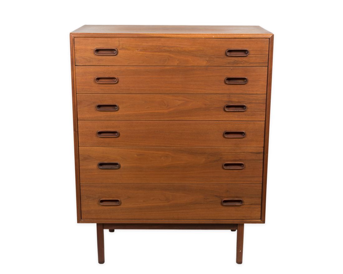 Danish Teak Six Drawer Chest (1 of 6)