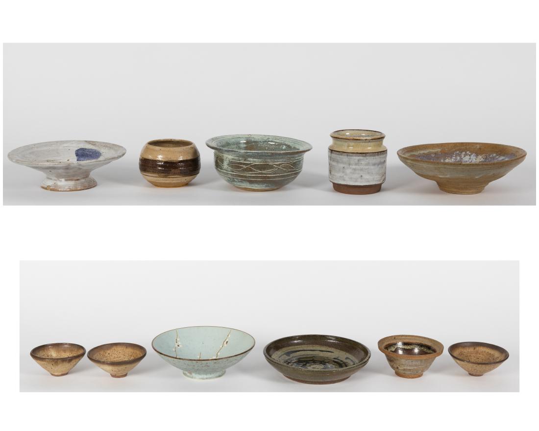Group Mid Century Art Pottery - Eleven Pieces (1 of 8)