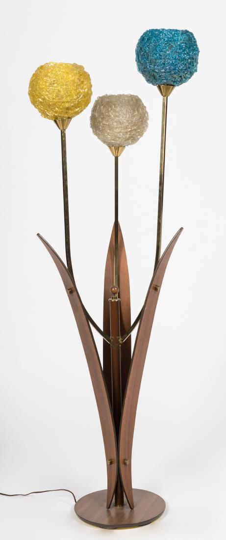 Danish Spun Fiberglass Floor Lamp (1 of 3)