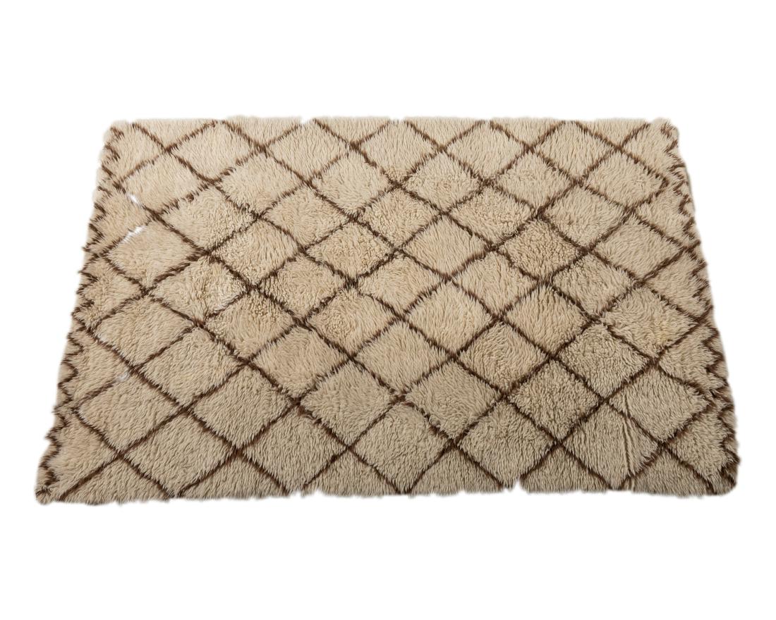 Mid Century Wool Shag Rug (1 of 3)