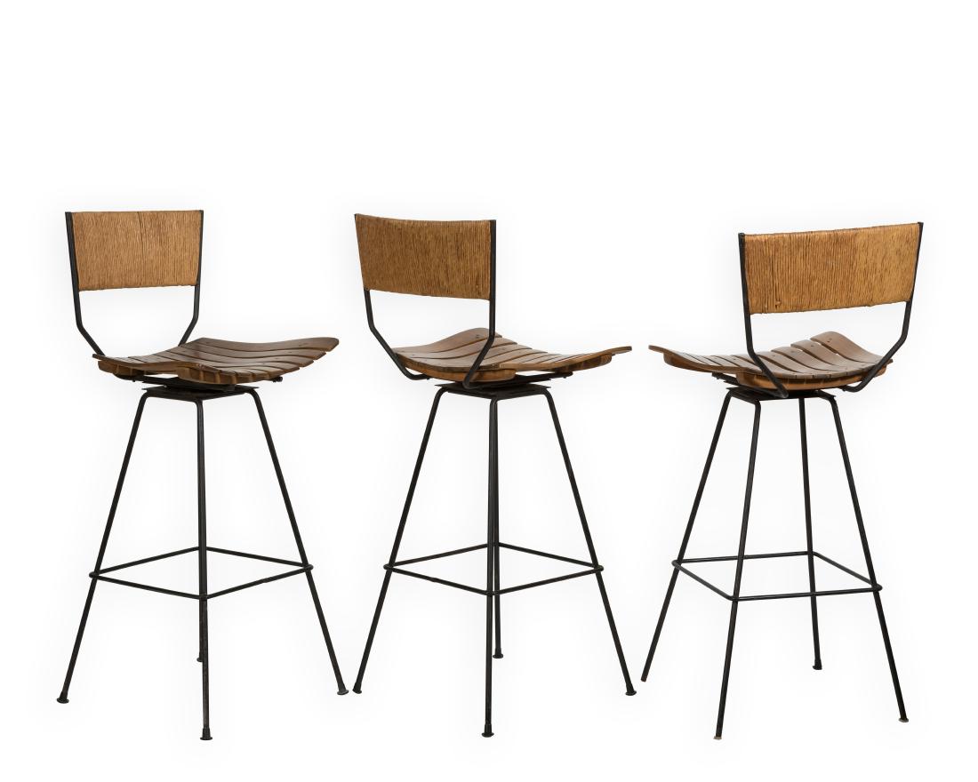 Three Umanoff Swivel Bar Stools (1 of 4)
