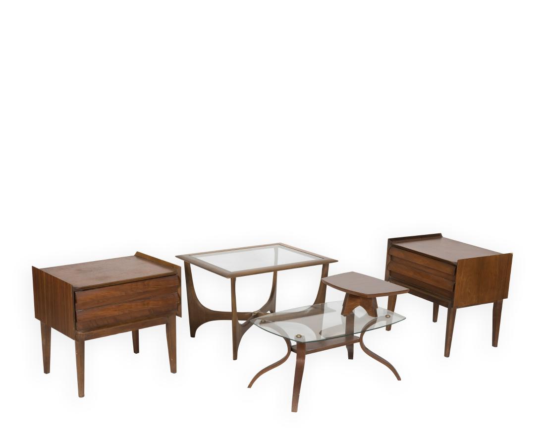 Pair Lane End Tables, Step Table and Table (1 of 6)