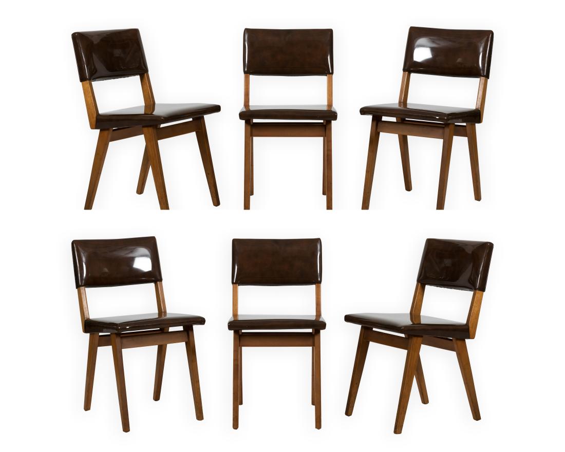 Six Jens Risom Attributed Chairs (1 of 5)