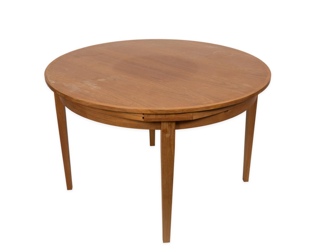 Dyrlund Danish Teak "Lotus" Dining Table (1 of 6)