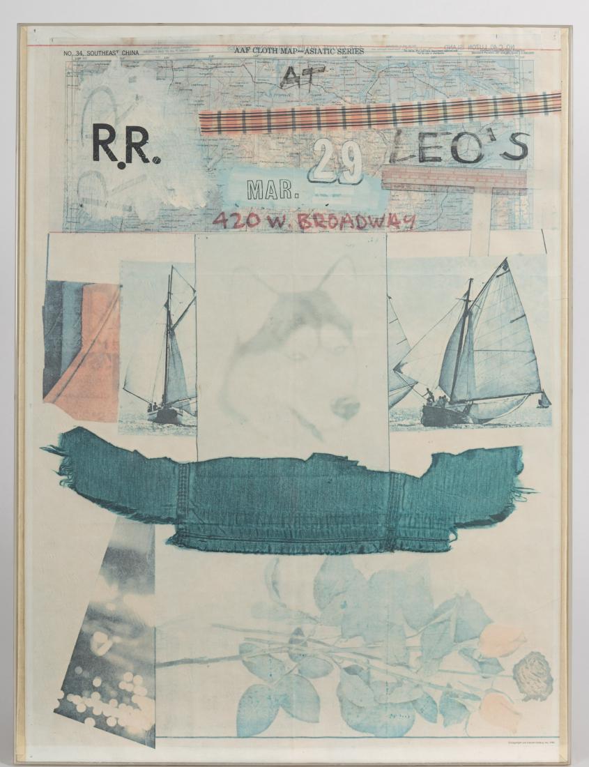 Robert Rauschenberg - Lithograph (1 of 3)