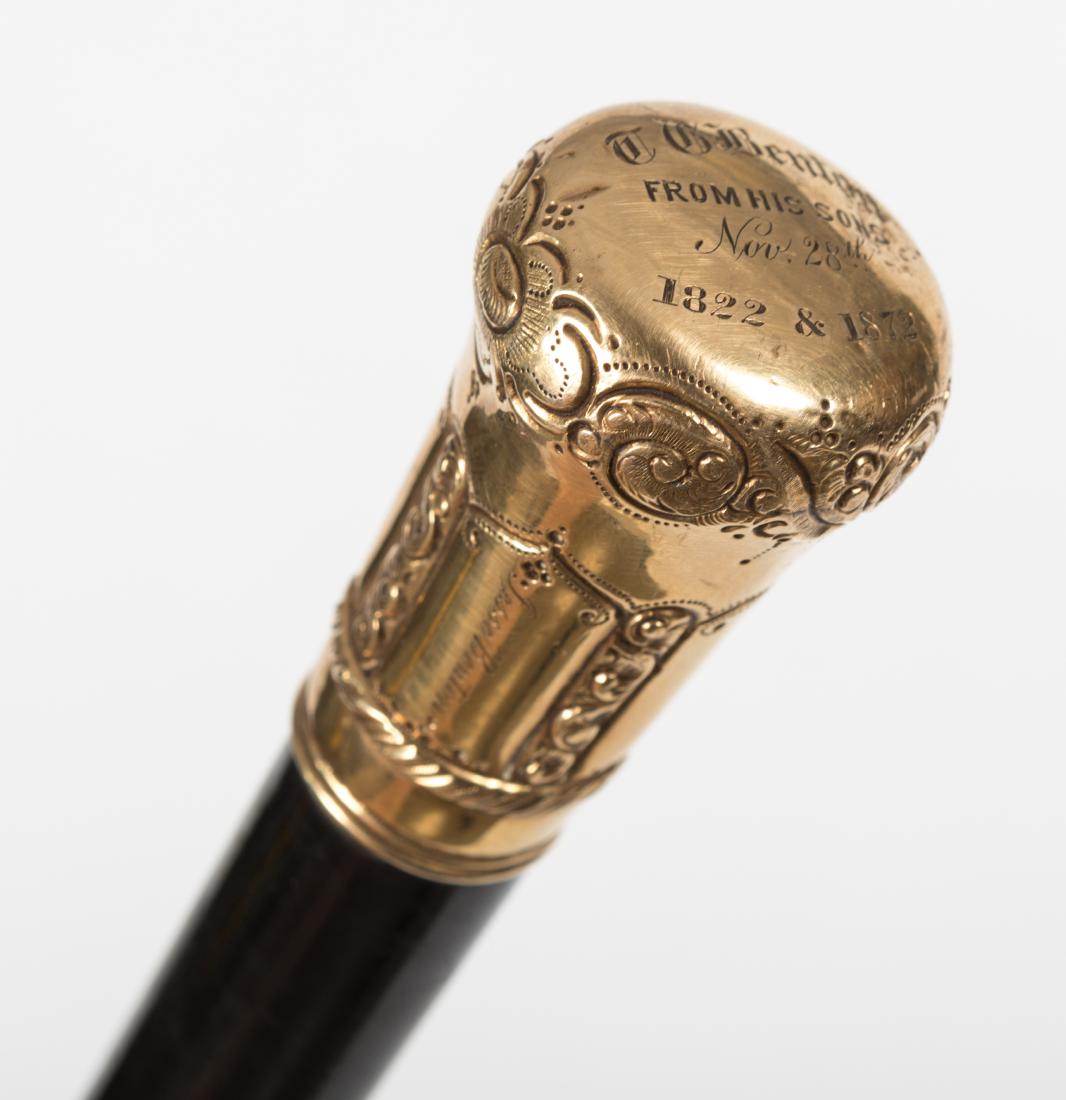 14K Gold-Topped Cane (1 of 6)