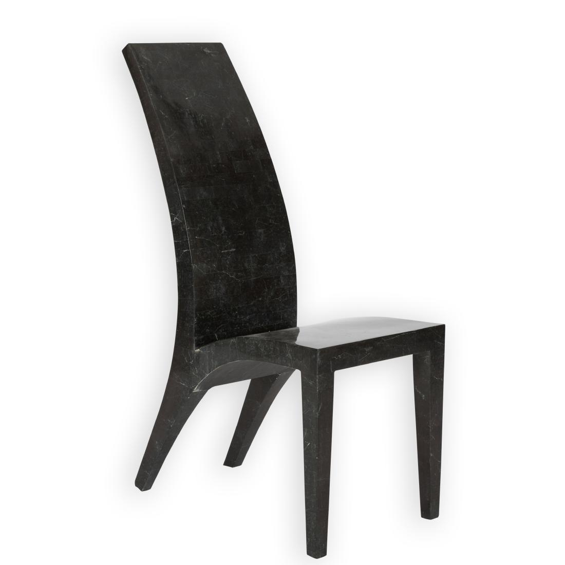 Maitland Smith Style High Back Chair (1 of 5)