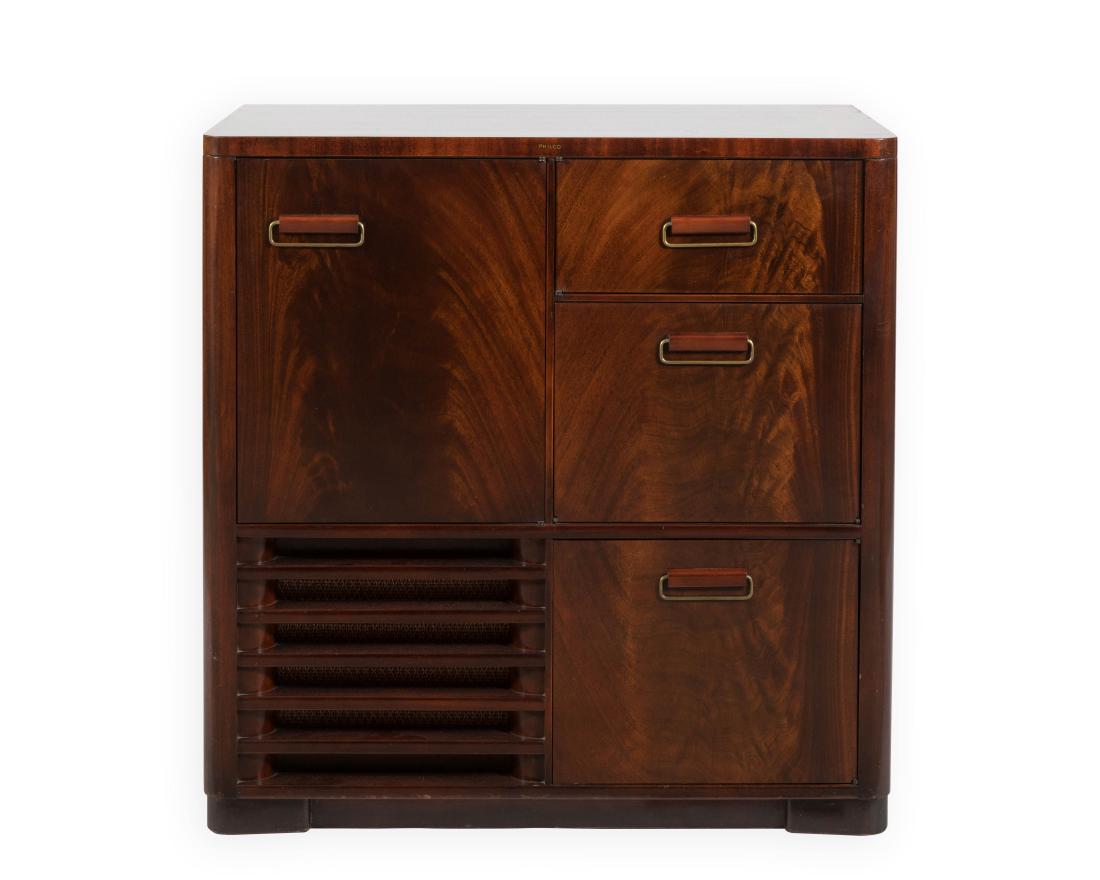 Philco Mahogany TV/Radio/Turn Table (1 of 8)