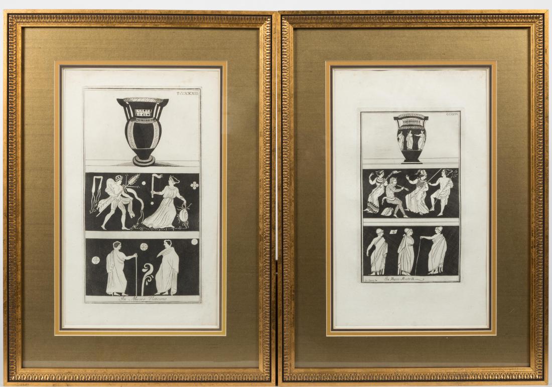 Pair Engravings - After Giovanni Cassini (1 of 3)