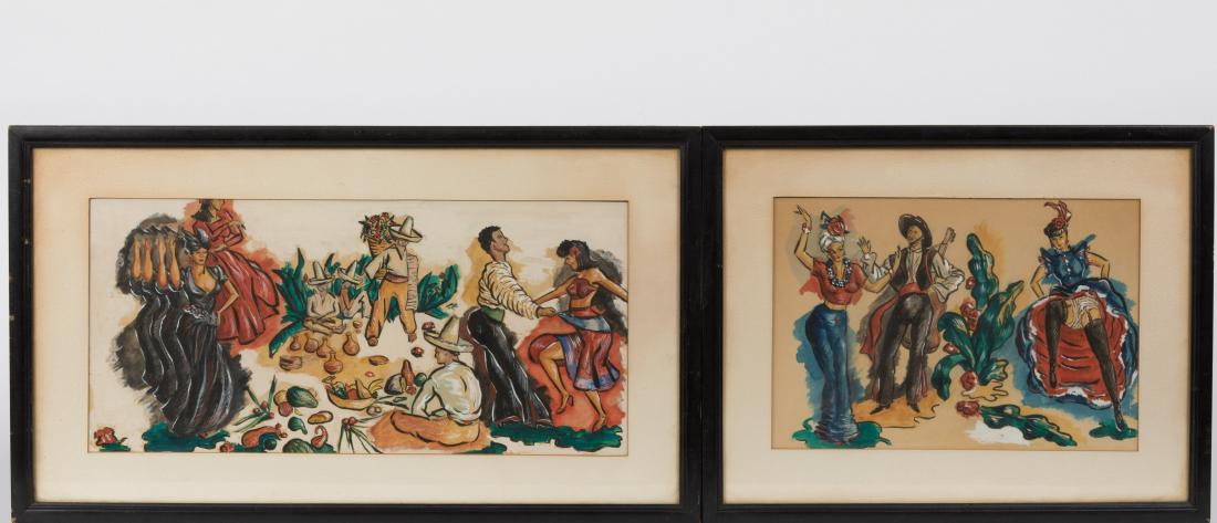 Two Watercolor Illustrations (1 of 4)