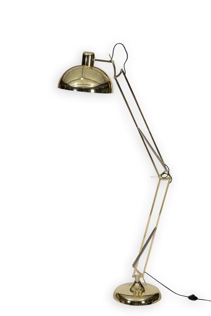 Adjustable Brass Floor Lamp (1 of 4)