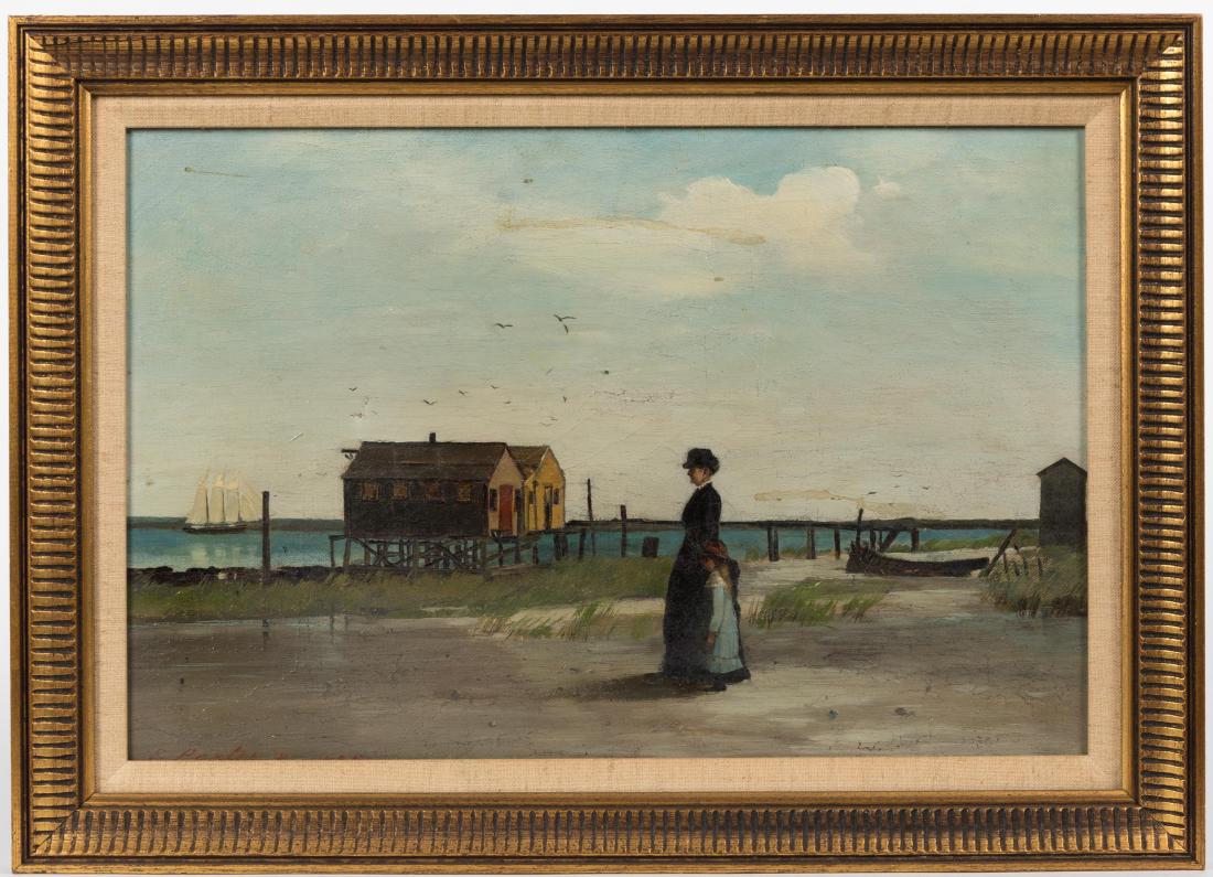 E. Baxter - Oil on Canvas - c. 1885 (1 of 5)