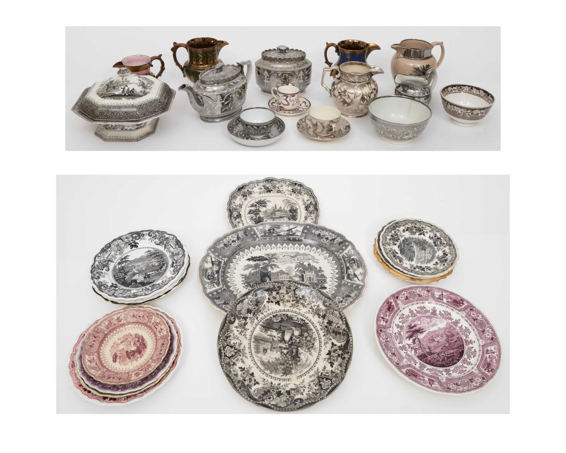 Large Group English Soft Paste Porcelain (1 of 8)