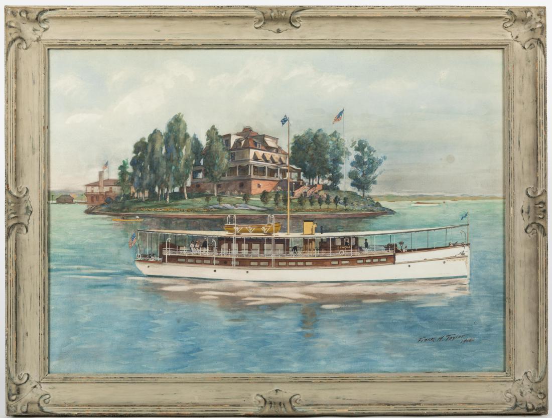 Frank Hamilton Taylor - Watercolor - "Rowena" (1 of 6)