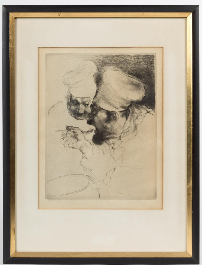 Edmund Blampied - Signed Etching (1 of 4)