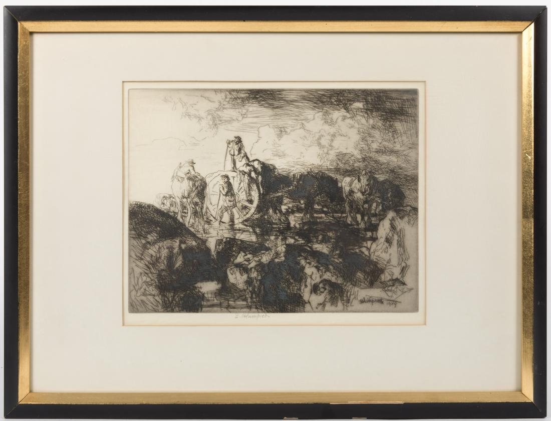 Edmund Blampied - Signed Etching (1 of 5)