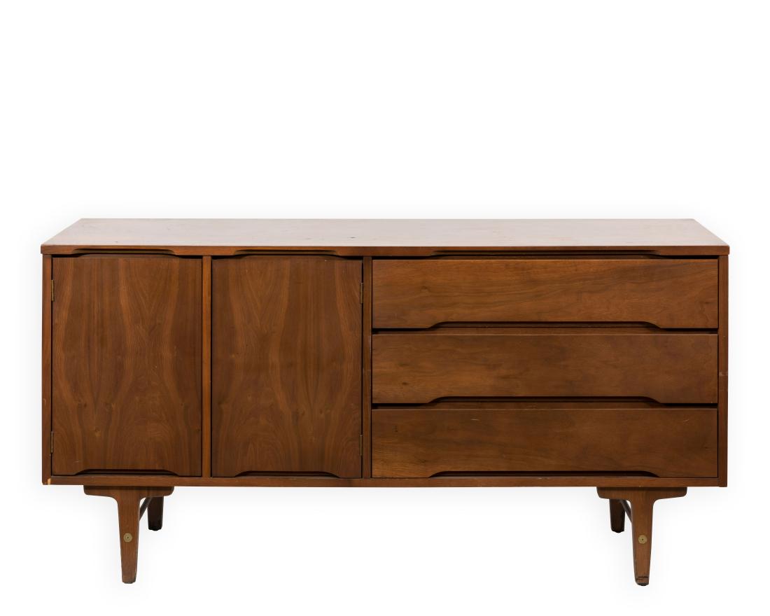 Stanley Walnut Credenza (1 of 4)