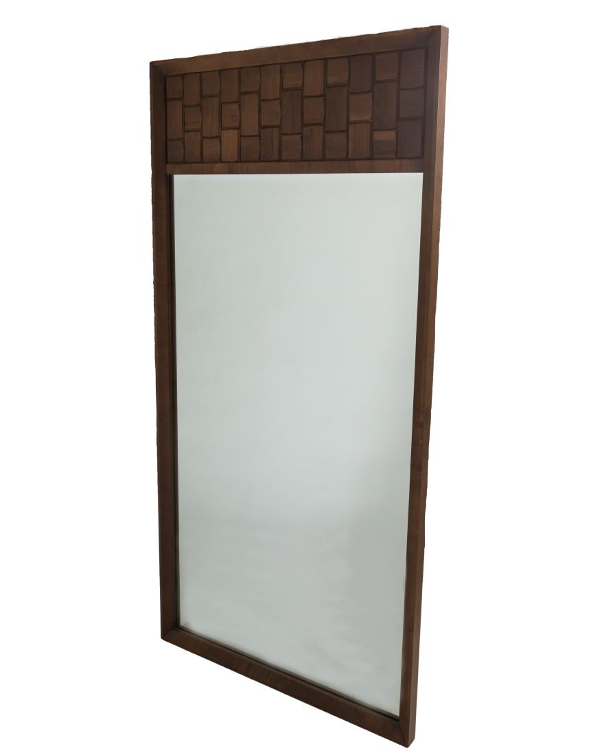 Large Brutalist Mirror (1 of 2)