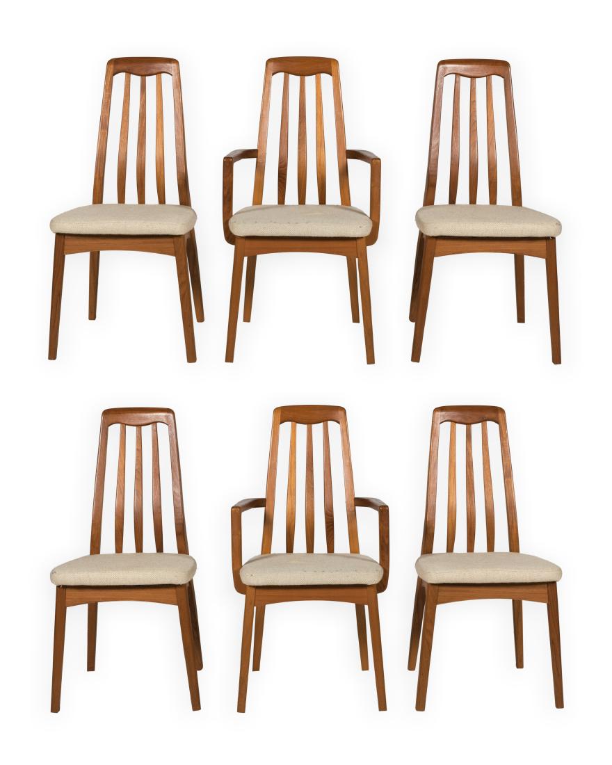 Six Benny Linden Danish Teak Chairs (1 of 4)
