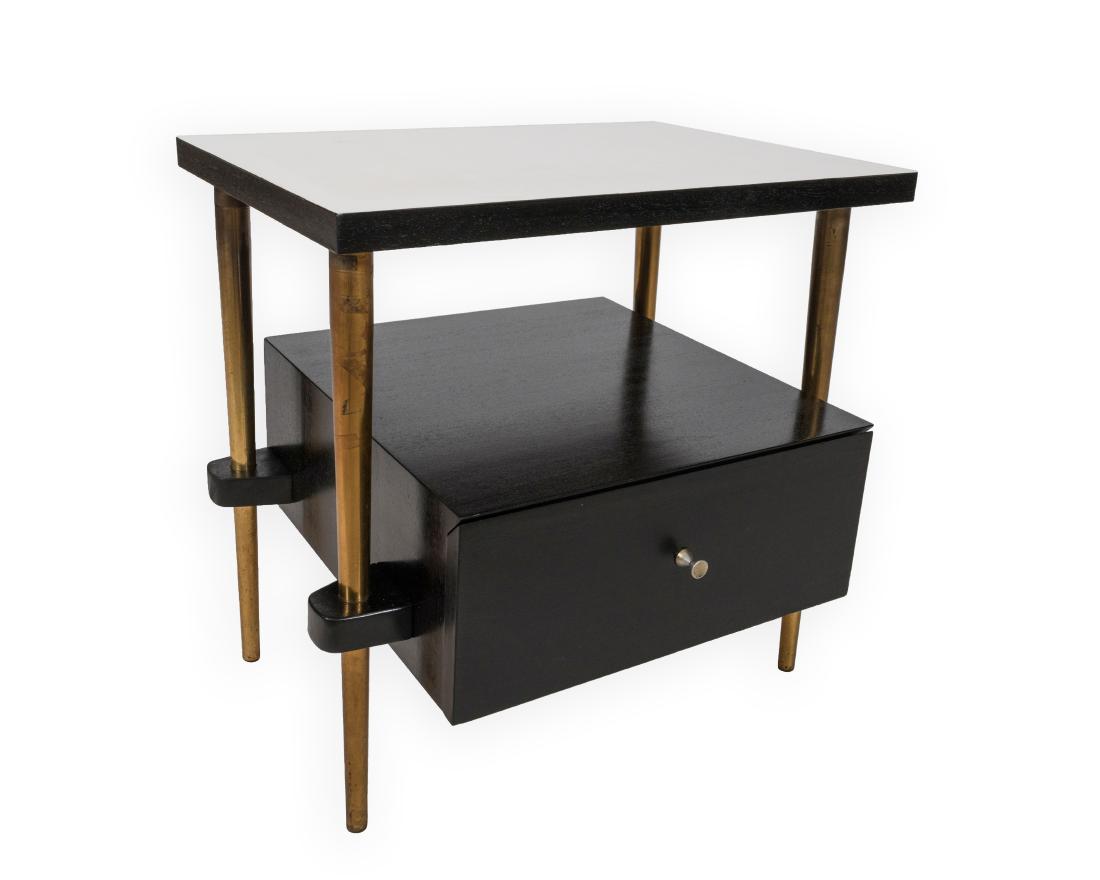 White and Black Nightstand (1 of 5)