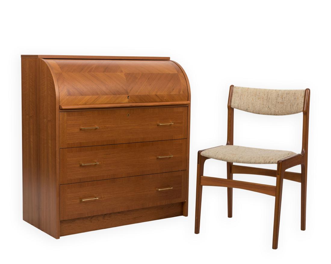 Swedish Desk and Chair by Gustafson (1 of 8)