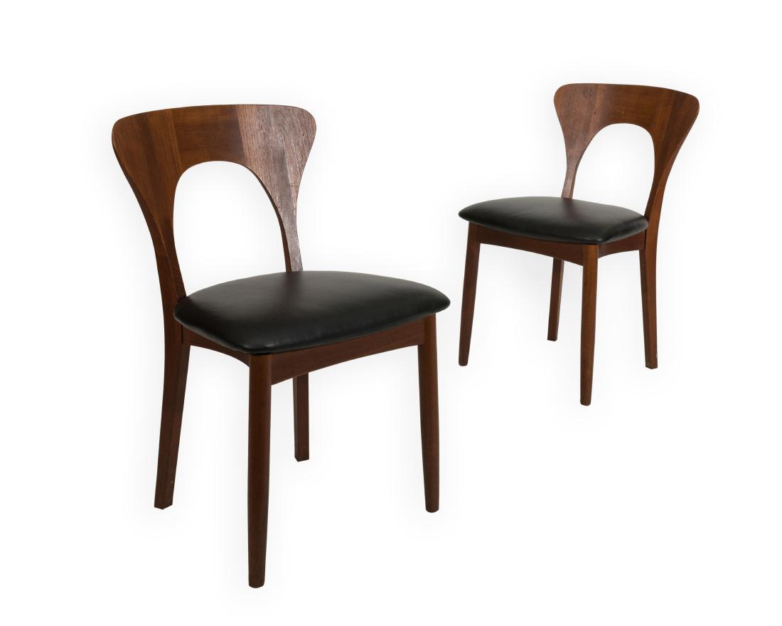 Pair Koefoeds Hornslet "Peter" Dining Chairs (1 of 4)