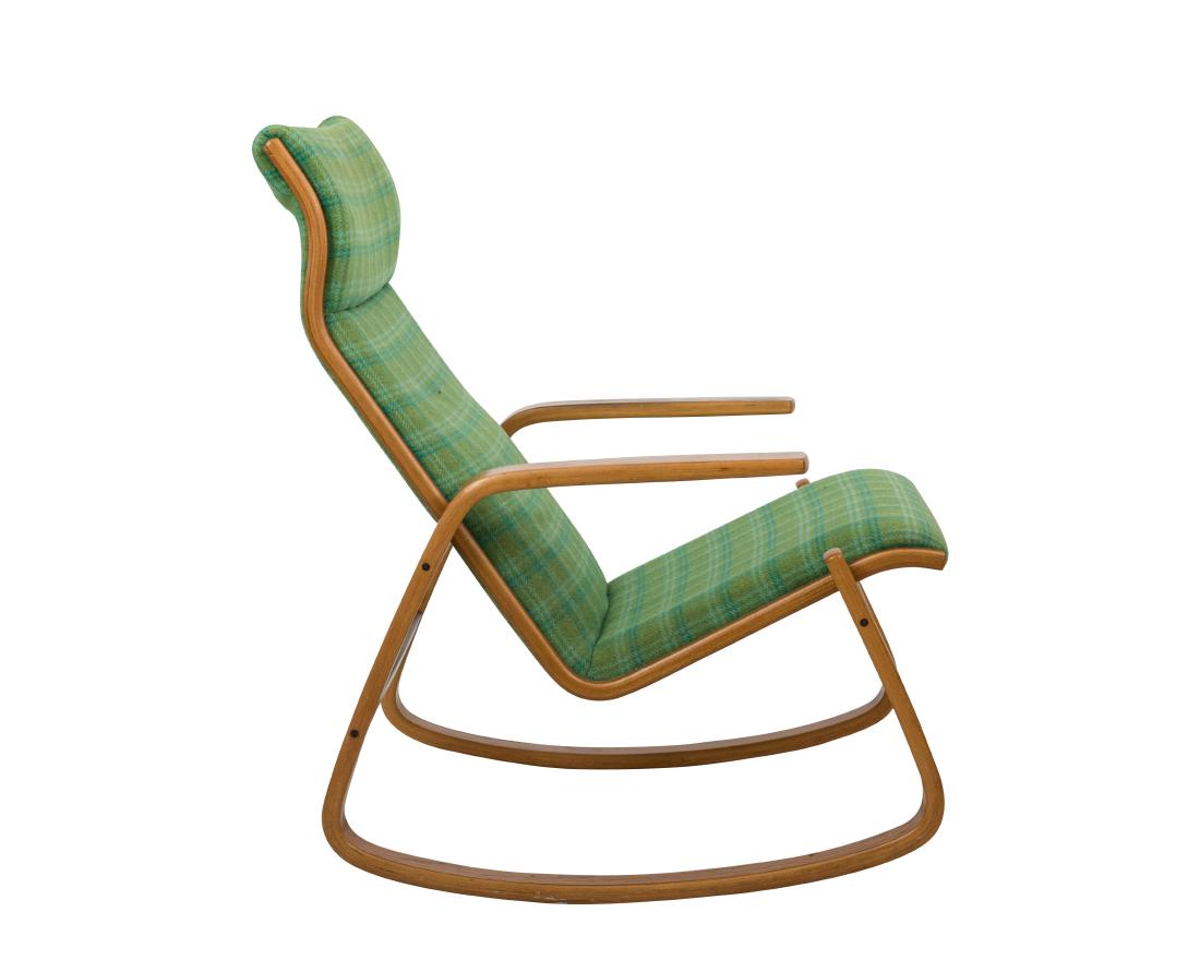 Ingmar Relling for Westnofa Rocking Chair: Description - A Ingmar Relling for Westnofa rocking chair. Dimensions - 38" x 28" x 22"
