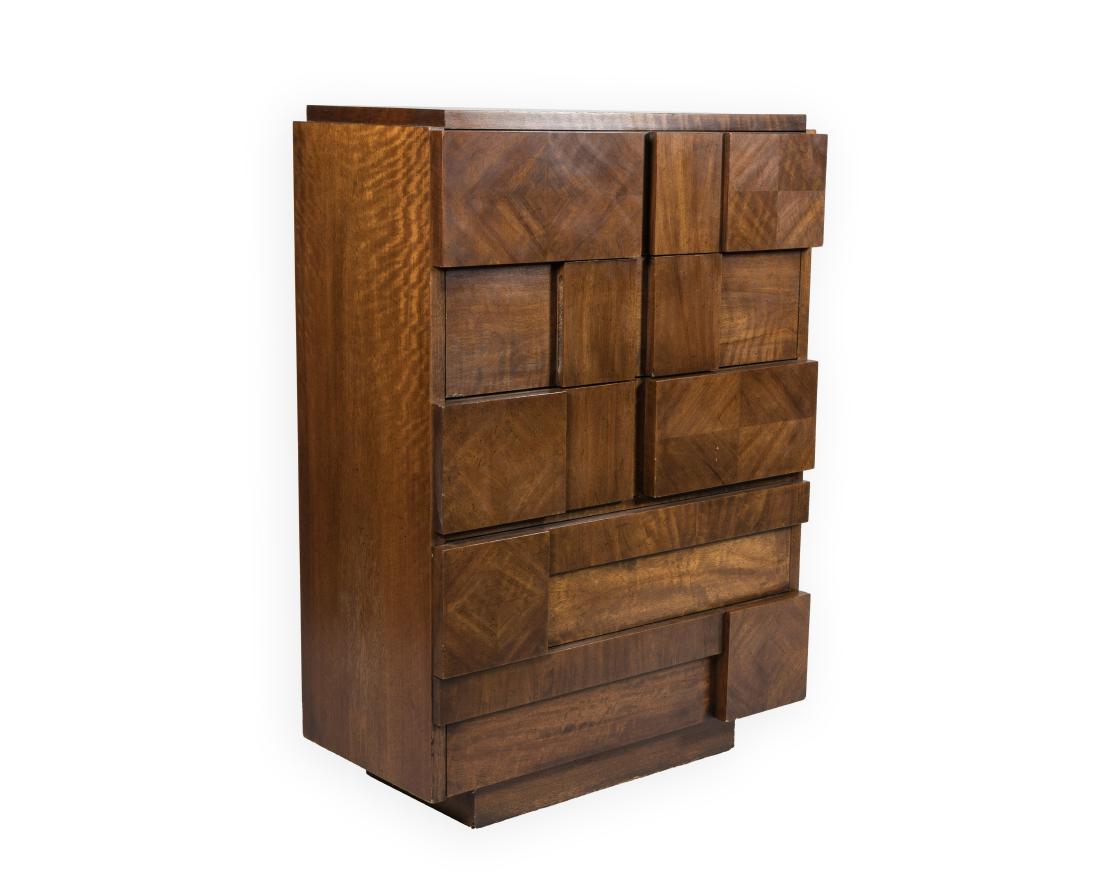 Lane Brutalist Style High Chest (1 of 6)