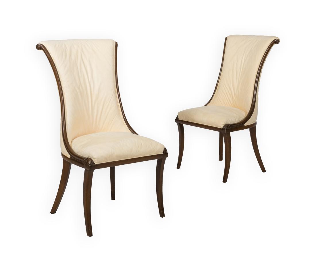 Pair Regency Style Side Chairs (1 of 5)